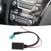 Bluetooth 5.0 Aux Input Audio Adapter Cable with Microphone for