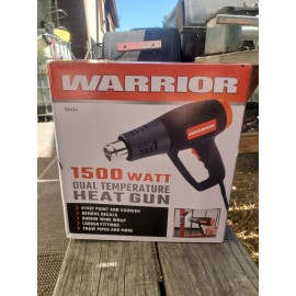 warrior New 1500 Watt Dual Temperature Heat Gun (572°/1112°) Strip Remove Shrink Tubing