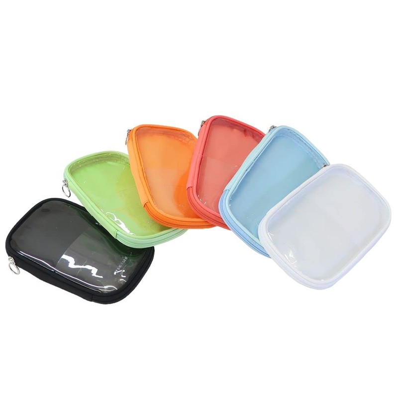 Pick Me Color [Clear Pouch] Aksta Case L [Sugar Orange]