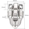 Wood Box Toolbox Cabinet Metal Spring Loaded Latches Catch Toggle