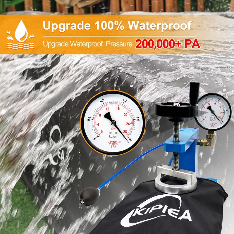 Kipiea Patio Furniture Set Covers Waterproof Winter, Heavy Duty 420D