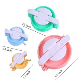 KNEWMART Pom Pom Maker, 4 Sizes Fluff Ball Weaver Needle Pompom Maker Sets DIY Pompoms Craft Doll Making Kits Includes 10 Pieces Knitting Stitch Markers + 10 Pieces Plastic Needles (25)