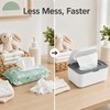 Wet Tissue Box Paper Dispenser for Wipes & Napkins -