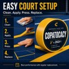 Copatocacy Pickleball Court Tape, 2 in x 262 ft, Temporary
