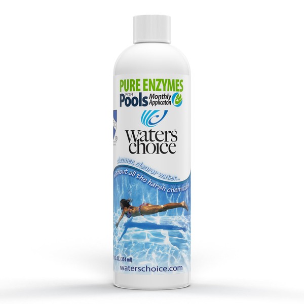 Waters Choice Pure Enzymes for Pools Natural Non-Toxic Monthly Pool