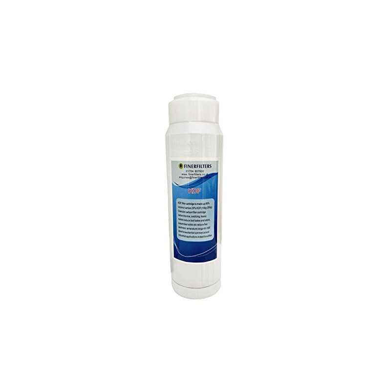 Finerfilters GAC/KDF Heavy Metal Removal Filter for Drinking Water &