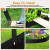 Meyoppm 6 Inch Metal Landscape Edging, 6 Pack Heavy Duty