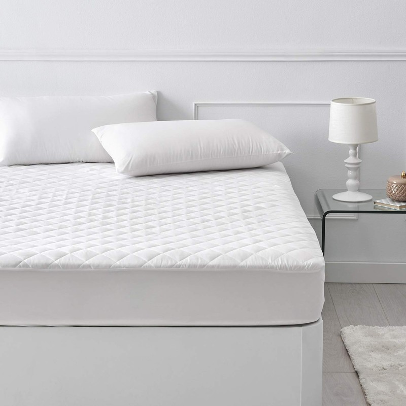 Pikolin Home Padded Mattress Protector, Breathable Letto 90-90 x 190/200