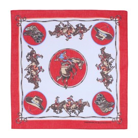 CTM® Rodeo Cowboy Bandana, Red