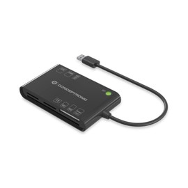 Conceptronic BIAN01B Smart ID Card Reader All-In-One Black
