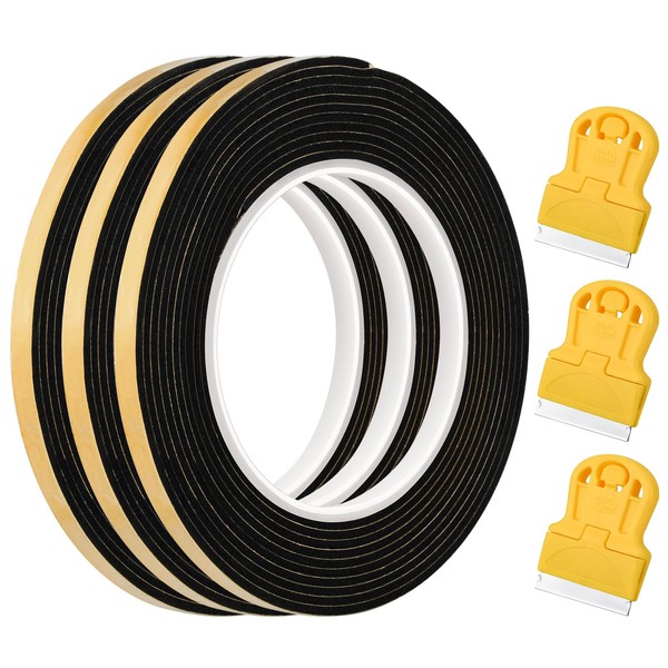 Ancable 3.3 m Sealing Tape with Small Scraper for Hob,