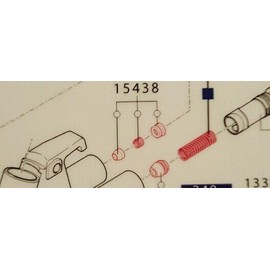 SATA Paint Needle Seal (15438) SATA 5500, 5000, 4000, 3000, 1000, 100