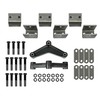 KUAFU Trailer Leaf Spring Hanger Kit for Double Eye Springs(3.5K