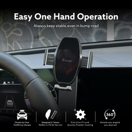 Focada Phone Holder for KIA Sportage 2023-2024 Vehicle-Specific Phone Mount KIA Sportage Accessories 360° Rotation Holder for Phones