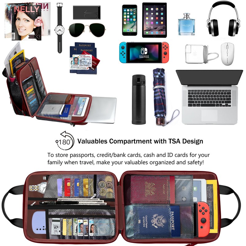 ZINZ 12.3-13 Inch Travel Laptop Shoulder Bag with Expandable Compartment