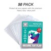 Samsill Sheet Protectors, 8.5x11 Inch Page Protectors for 3 Ring