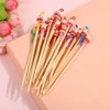 Bamboo Character Wooden Ear Cleaning Earpick Ear Scoop DD-11883 / 대나무 캐릭터 나무 귀청소 귀이개 귀후비개 DD-11883