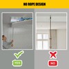 Canlaten·U Attic Ladder Pull System Kit - Attic Pull Down