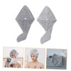 BIUDECO Shower Cap Set Towel Bathing Cap for Dry Hair