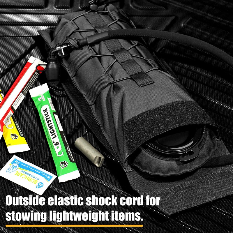 PETAC GEAR 1.5L / 3LTactical Hydration Pack，Molle Carrier Pouch for