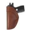 New Barsony Brown Leather Tuckable IWB Holster for KIMBER Micro;