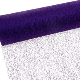 Deko und Band Spiderweb – MESCH – Table Runner – Table Runner – 30 cm 67 028 R 300 25 M Purple