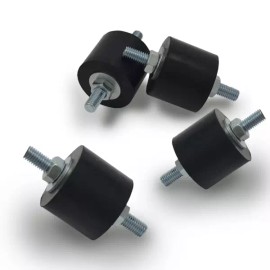 스터드 충격 흡수기가 장착된 방진 고무 솔레이터 마운트 M8 Stud Mount with Shock Absorber, Anti-Vibration Rubber Isolator Mount M8