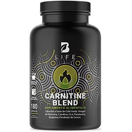 B Life Carnitina con Café Verde de 180 cápsulas
