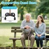 SILAIDESI Adjustable Walking Cane for Men & Women – 4-Pronged