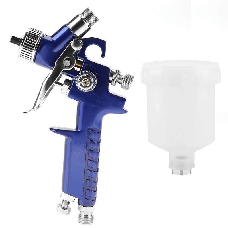 H-2000A Professional 0.8mm Nozzle 125ml Pneumatic Spray Gun For Car