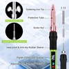100W Portable Adjustable Temperature Soldering Iron Kit with Ceramic Heater,