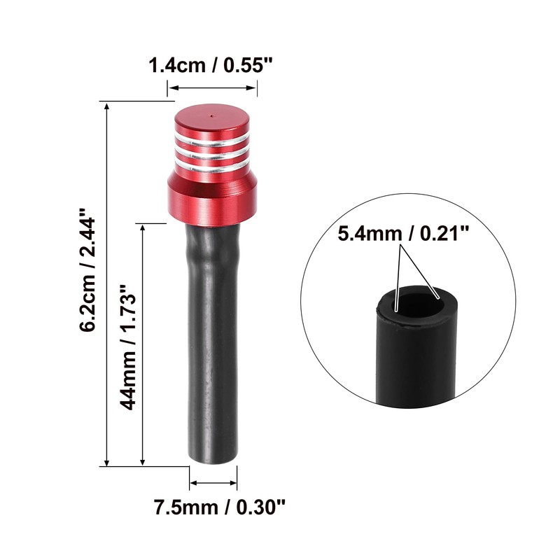 ACROPIX Motorcycle Fuel Gas Tank Cap Tube Air Release Breather