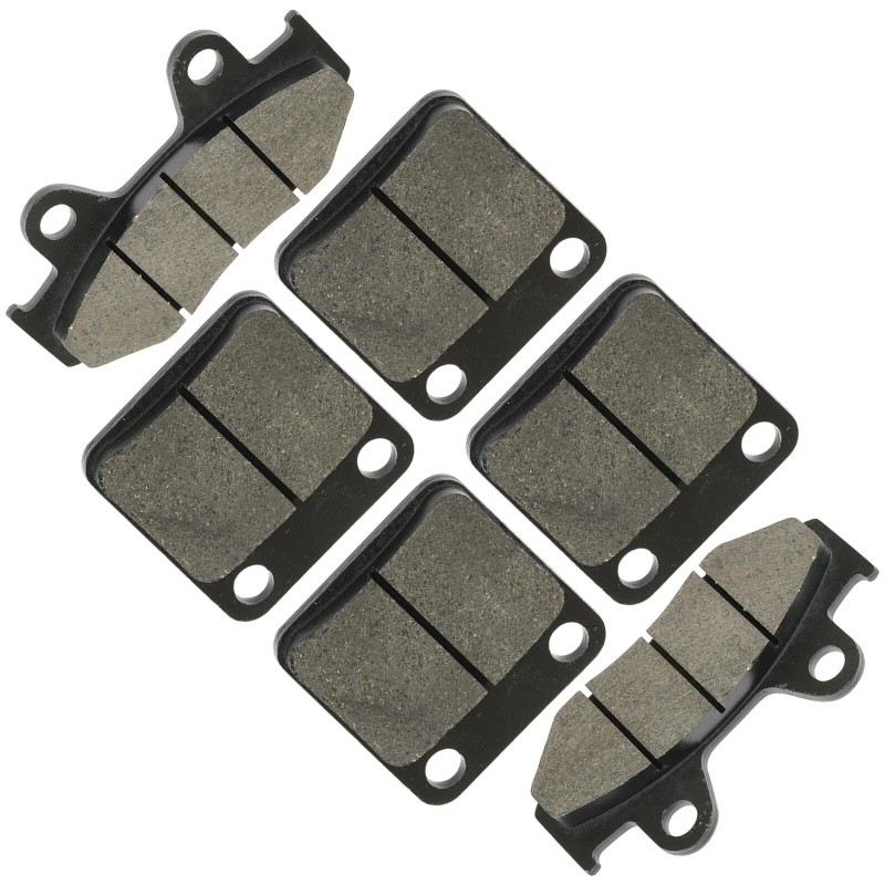 Caltric Front Rear Brake Pads for Yamaha YFZ450 YFZ 450