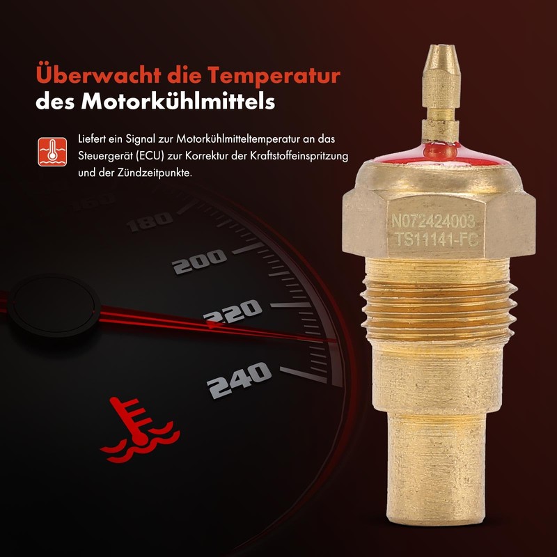 Frankberg Coolant Sensor Coolant Temperature Sensor Coolant Temperature Sensor Coolant