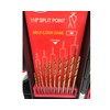 LUMBER JACK HSS Drill Bits Set, 17 Piece Titanium Coated