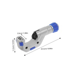 Mipcase Stainless Steel Tube Cutter for Bicycle Forks and Seatposts Lightweight Cutting Tool for Copper Aluminum PVC and Plastic Tubes Portable Durable Design for Efficient Use