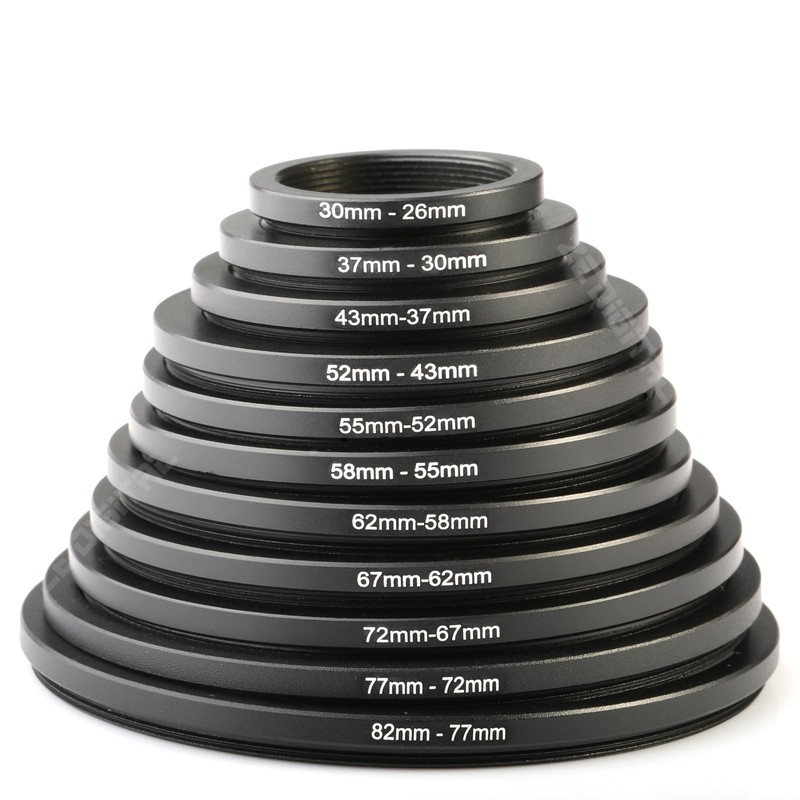 K&F Concept Step Down Ring 82mm-77mm 77mm-72mm 72mm-67mm 67mm-62mm 62mm-58mm