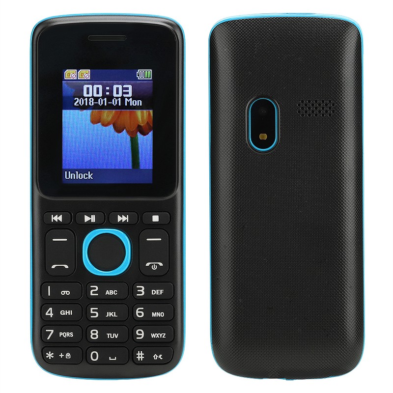 Z2 1.8-inch Screen Buttons Straight Bluetooth Cell Phone with LED