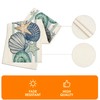 Bazasa Table Runner Washable Tablecloth Starfish Shells Table Runner Modern