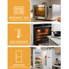 Pyrilo Ceramic Spoon Rest ，6 Inch Spoon Holder for Stove,