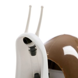 120 Ml Snail Soap Dispenser, Cute Hand Soap Dispensers Pump Refillable Bottle Dispenser for Liquid Soap Shampoo for Bathroom (Brown)