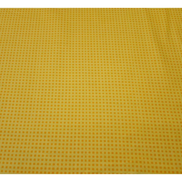 P&B Baby Beluga BTY P&B Textiles Whale Yellow Orange Squares