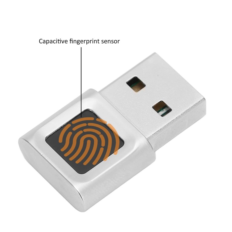 USB Fingerprint Reader, Fingerprint Sensor, USB Fingerprint Scanner with 360