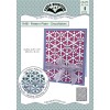 KAREN BURNISTON W RILEY N CO  1148 PATTERN PLATE - SNOWFLAKE METAL DIE