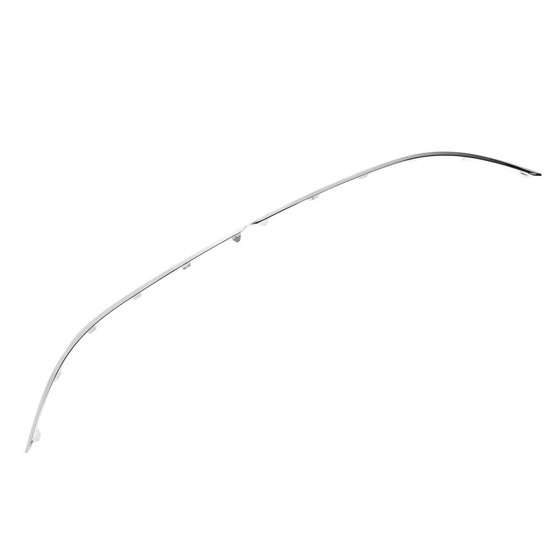 2pcs Front Bumper Lower Chrome Molding Trim Replacement For Benz