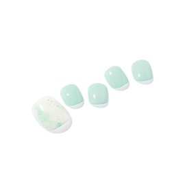 Mint Marble Gel Pedi / 민트마블 젤페디