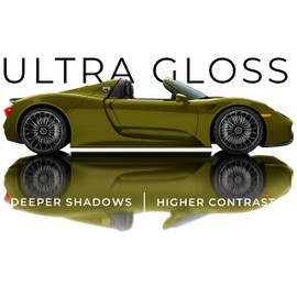 VViViD+ Ultra Gloss Combat Green Vinyl Car Wrap (6ft x 5ft)