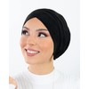 Lamis Hijab TU-5 Muslim Women Suede Turban Pull On Turban,