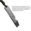 Titanium EDC Pry Bar,EDC Crowbar,Mini Crowbar,Pocket Pry Bar EDC Tool,Small