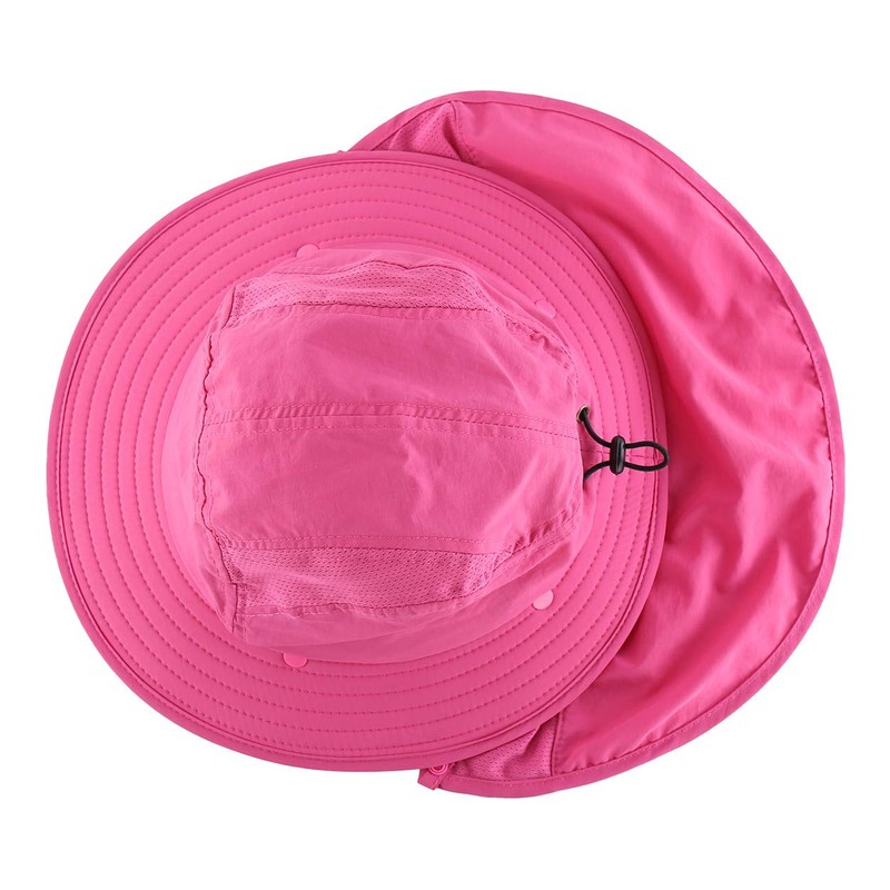 Connectiles Kids Summer UPF 50+ Flap Cap, Quick Drying, Wide